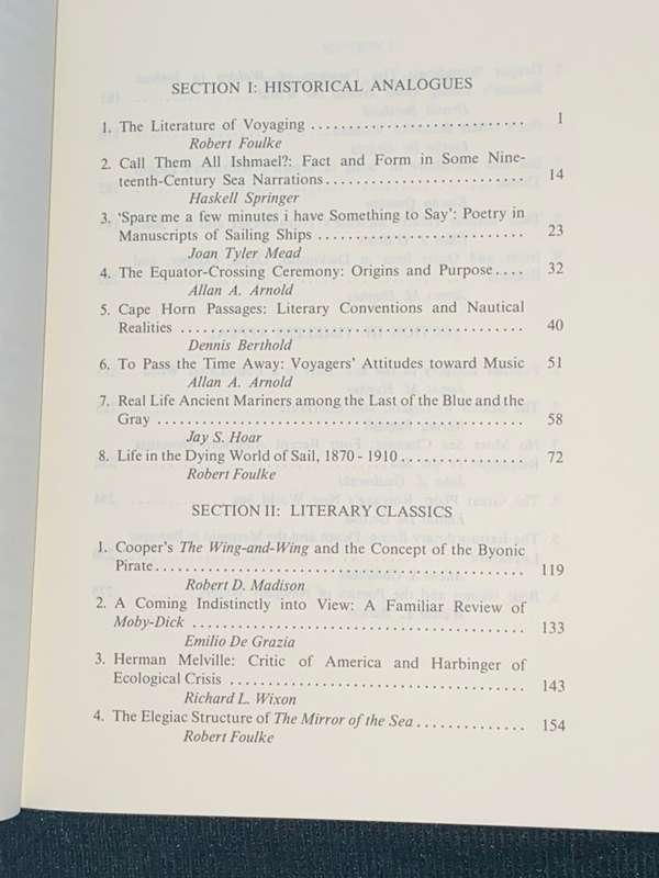 LITERATURE AND LORE OF THE SEA EDITED BY PATRICIA ANN CARLSON
