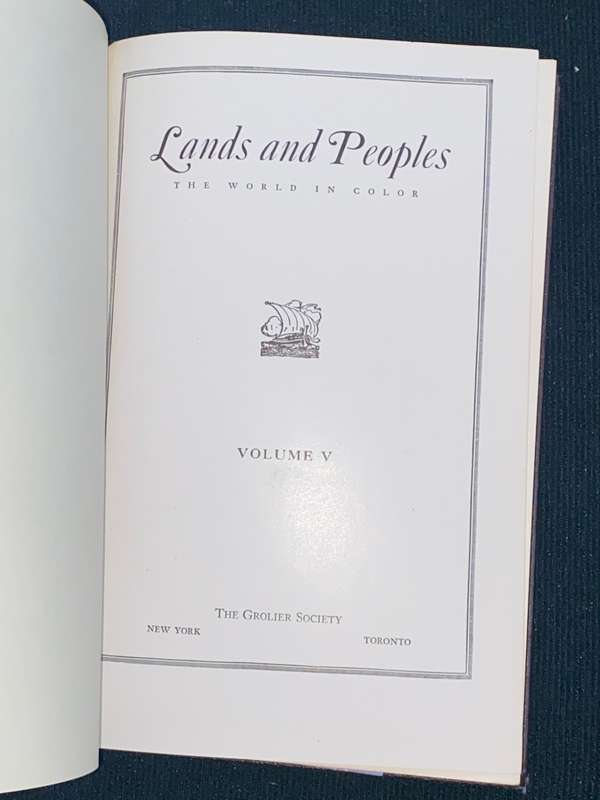 LANDS AND PEOPLES VOLUME V AFRICA & PACIFIC ISLANDS