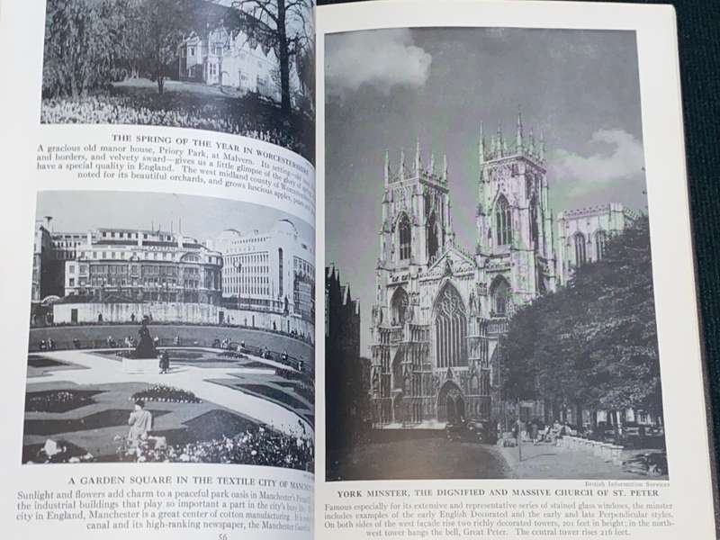LANDS AND PEOPLES VOLUME 1 BRITISH ISLES AND WESTERN EUROPE