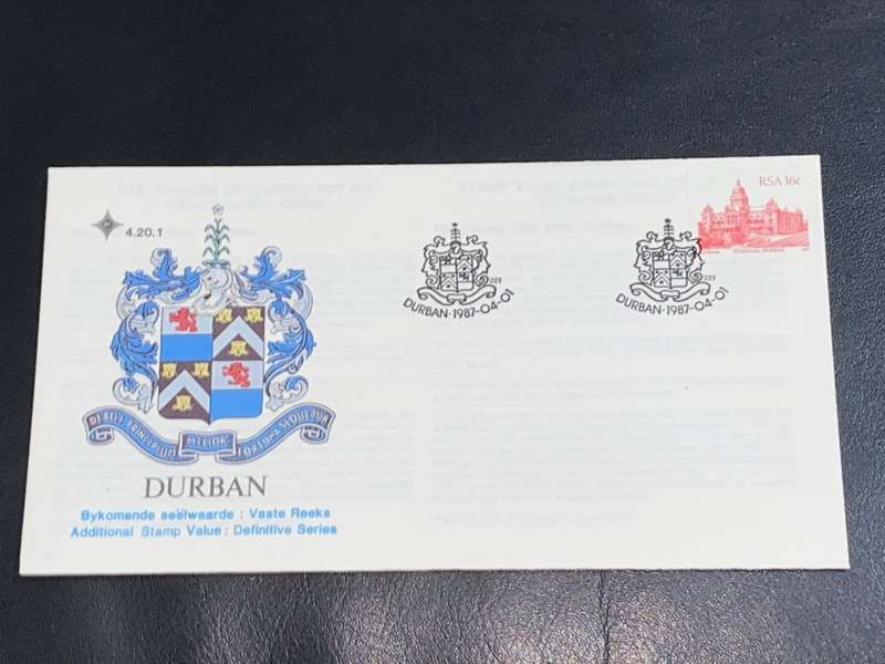 1987 DURBAN 4.20.1 FDC