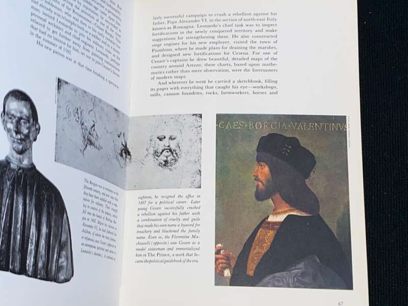 LEONARDO DA VINCI A CASSELL CARAVEL BOOK