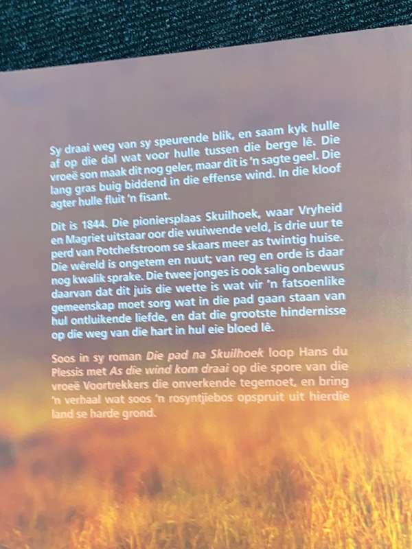 AS DIE WIND KOM DRAAI DEUR HANS DU PLESSIS