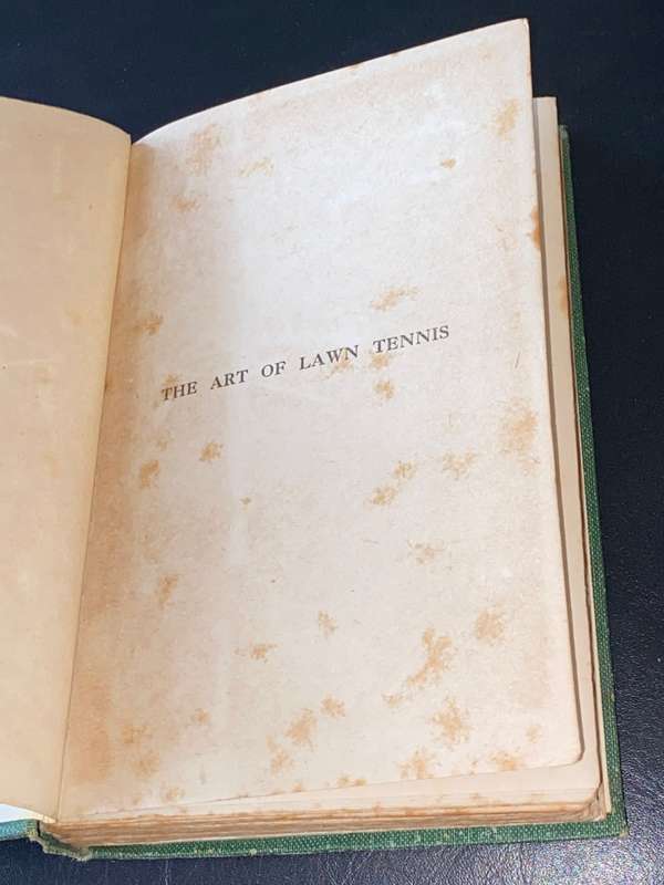 THE ART OF LAWN TENNIS BY WILLIAM T.TILDEN 1ST EDITION 1920