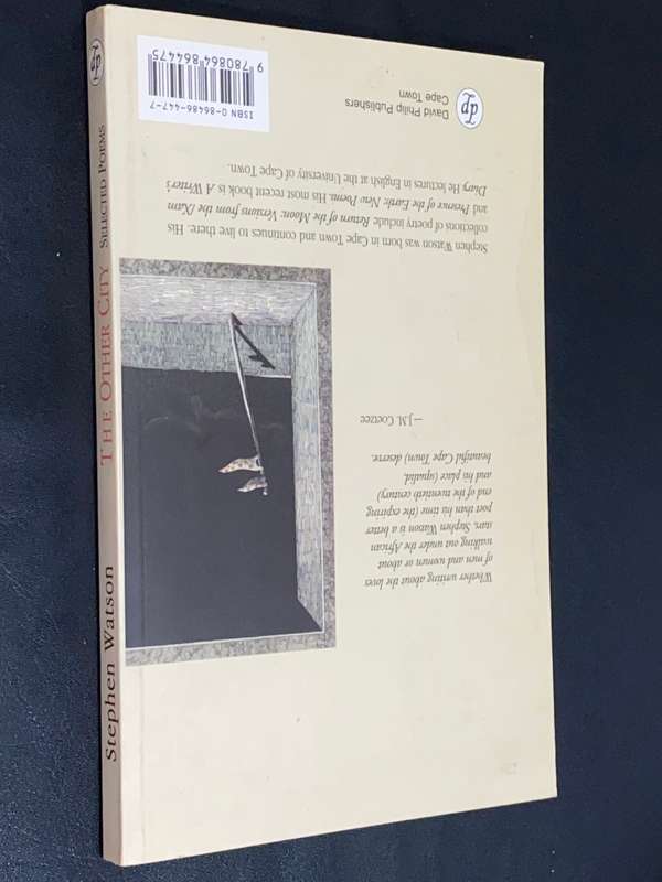 THE OTHER CITY BY STEPHEN WATSON SELECTED POEMS SIGNED