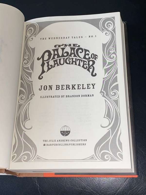 THE PALACE OF LAUGHTER BY JON BERKELEY THE WEDNESDAY TALES NO.1 2006 1ST EDITION