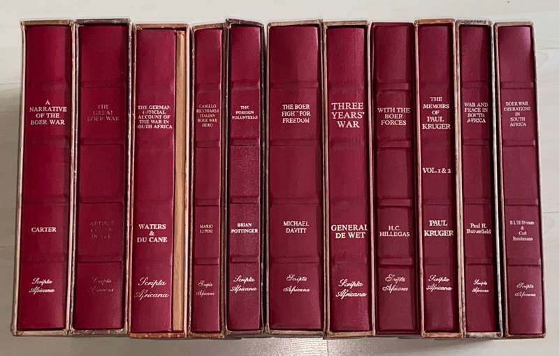 BOER WAR LIMITED EDITION 11 VOLUMES SCRIPTA AFRICANA SERIES
