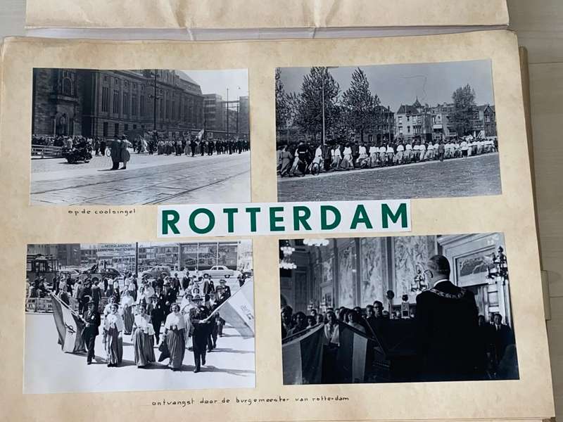 SUID - AFRIKAANSE VOLKSPELE VOLKSPELETOUR DOOR HOLLAND 1953