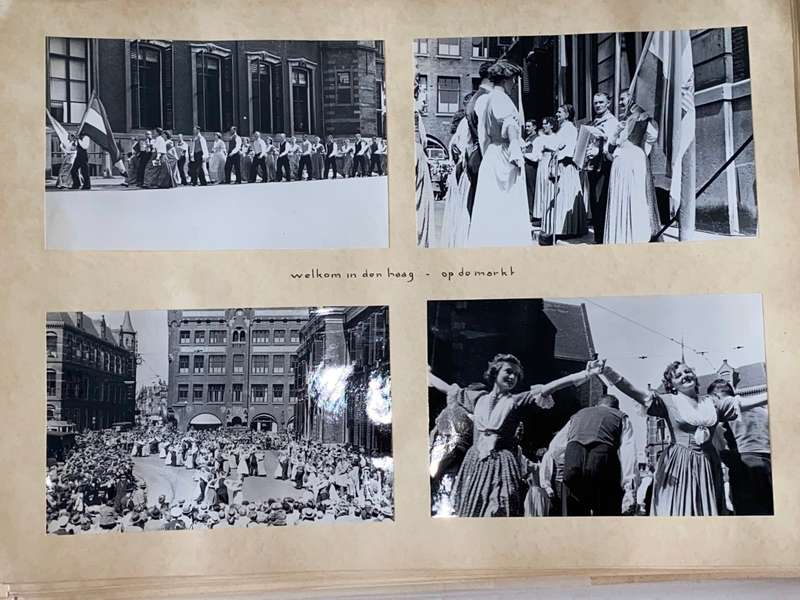 SUID - AFRIKAANSE VOLKSPELE VOLKSPELETOUR DOOR HOLLAND 1953