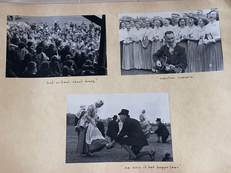 SUID - AFRIKAANSE VOLKSPELE VOLKSPELETOUR DOOR HOLLAND 1953