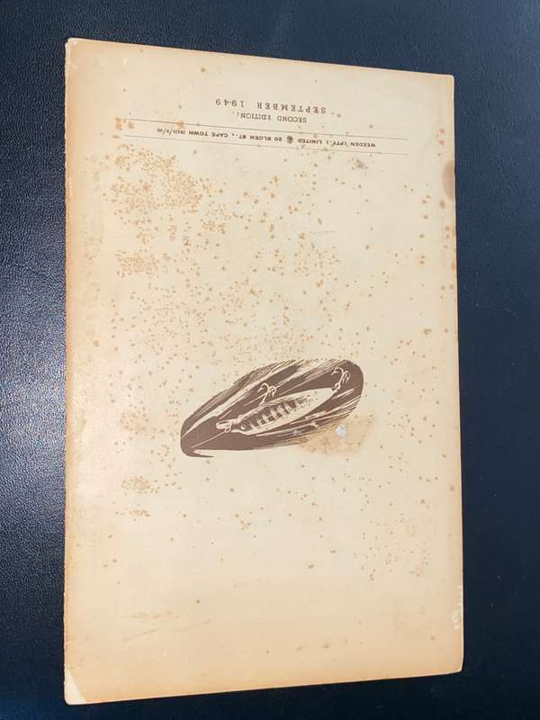 FRESH WATER FISHING AT THE CAPE BY A. CECIL HARRISON 1949 THE CAPE PISCATORIAL SOCIETY