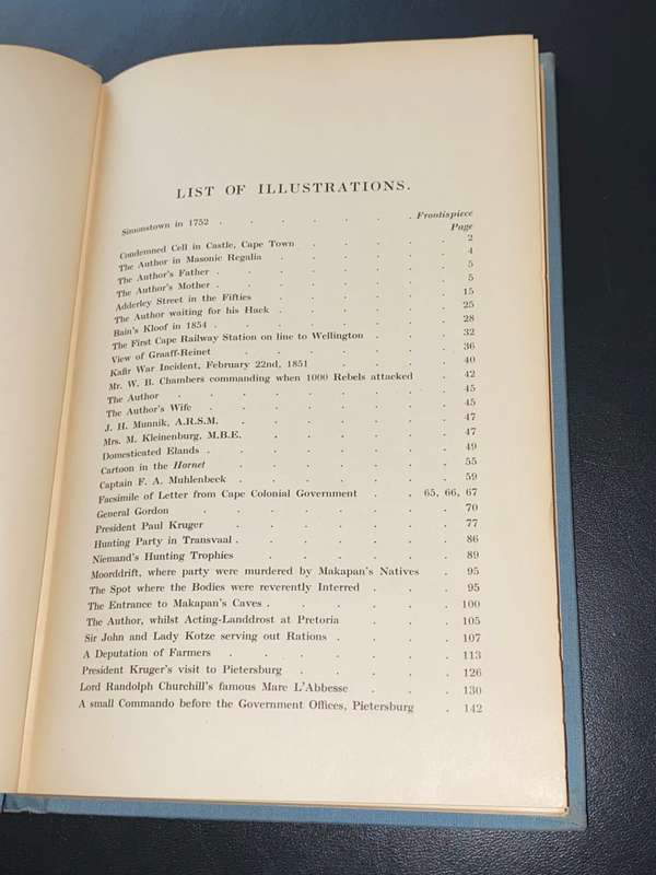 MEMOIRS OF SENATOR THE HON. G.G. MUNIK COVERING EIGHTY YEARS OF THRILLING SA HISTORY, POLITICS, WAR