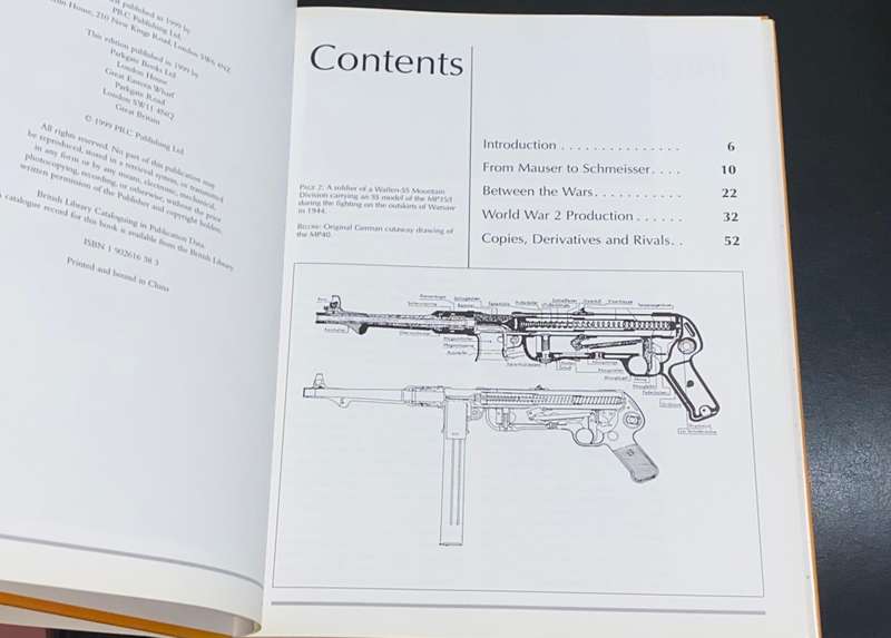 THE SCHMEISSER SUBMACHINE GUN BY CHRIS ELLIS WITH PETER CHAMBERLAIN