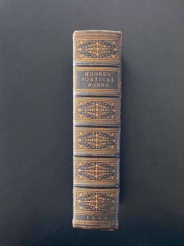 THE POETICAL WORKS OF THOMAS MOORE COMPLETE IN ONE VOLUME 1860