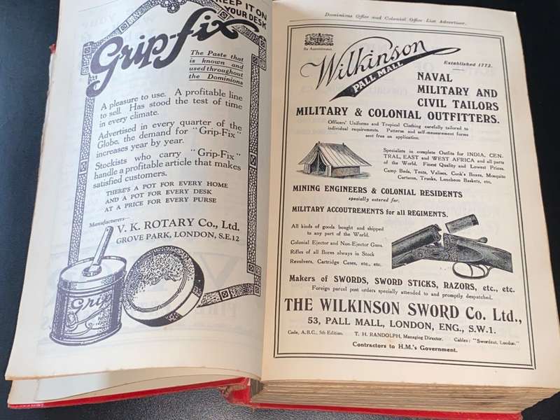 THE DOMINIONS OFFICE AND COLONIAL OFFICE LIST 1931