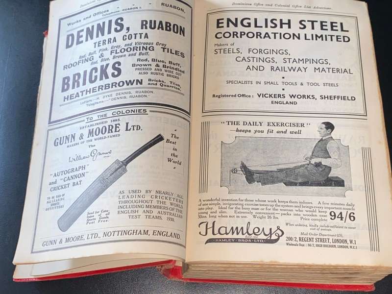 THE DOMINIONS OFFICE AND COLONIAL OFFICE LIST 1931