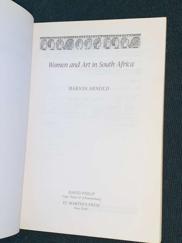 WOMEN AND ART IN SOUTH AFRICA BY MARION ARNOLD