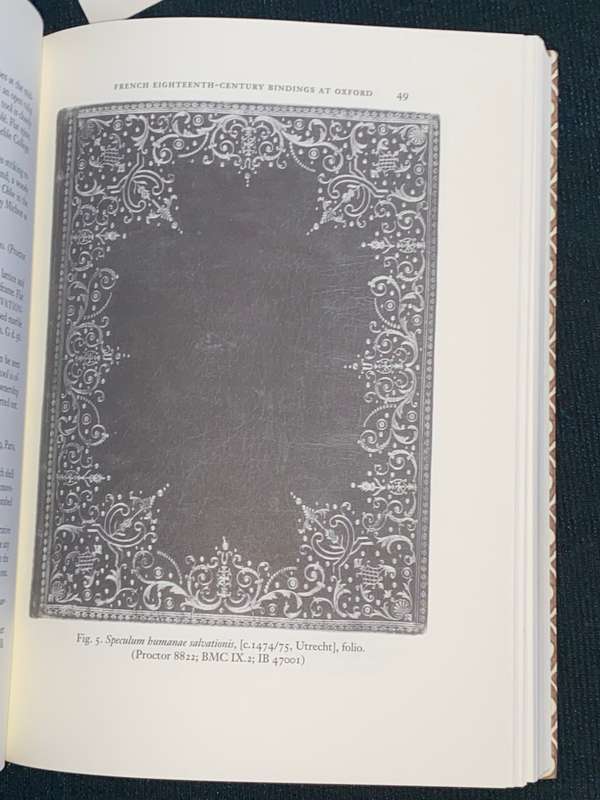 BOOKBINDINGS & OTHER BIBLIOPHILIY ESSAYS IN HONOUR OF ANTHONY HOBSON