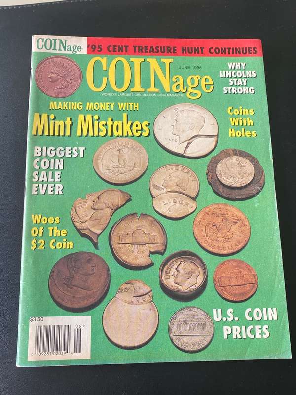 VINTAGE COIN MAGAZINES X 3