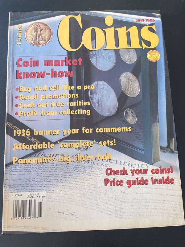 VINTAGE COIN MAGAZINES X 3