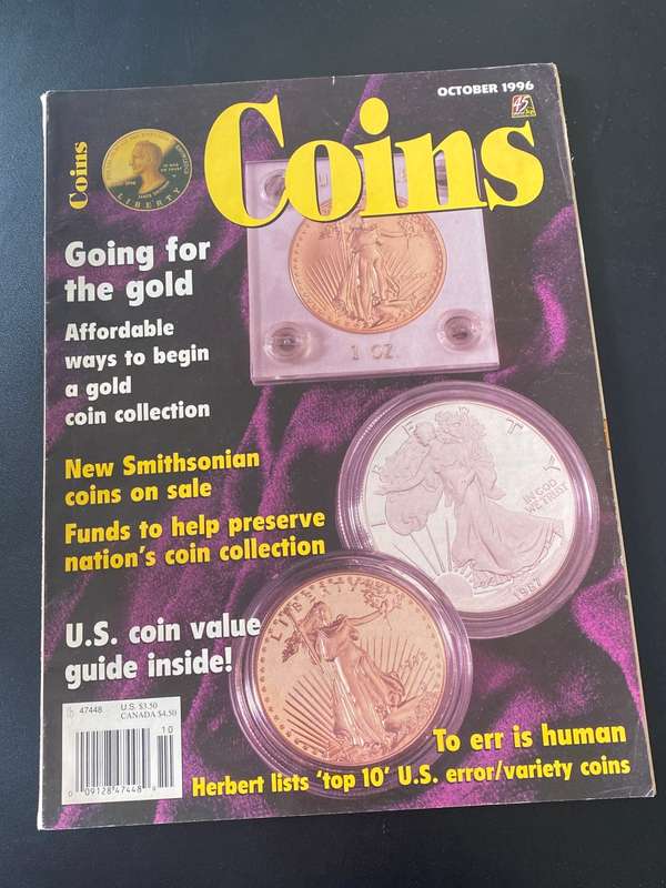 VINTAGE COIN MAGAZINES X 3