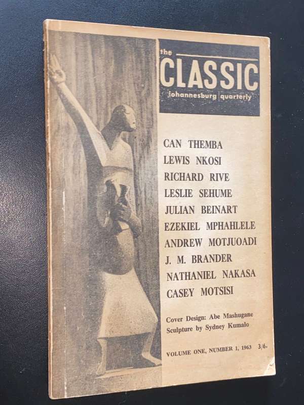 THE CLASSIC JOHANNESBURG QUARTERLY VOL1 #1 1963