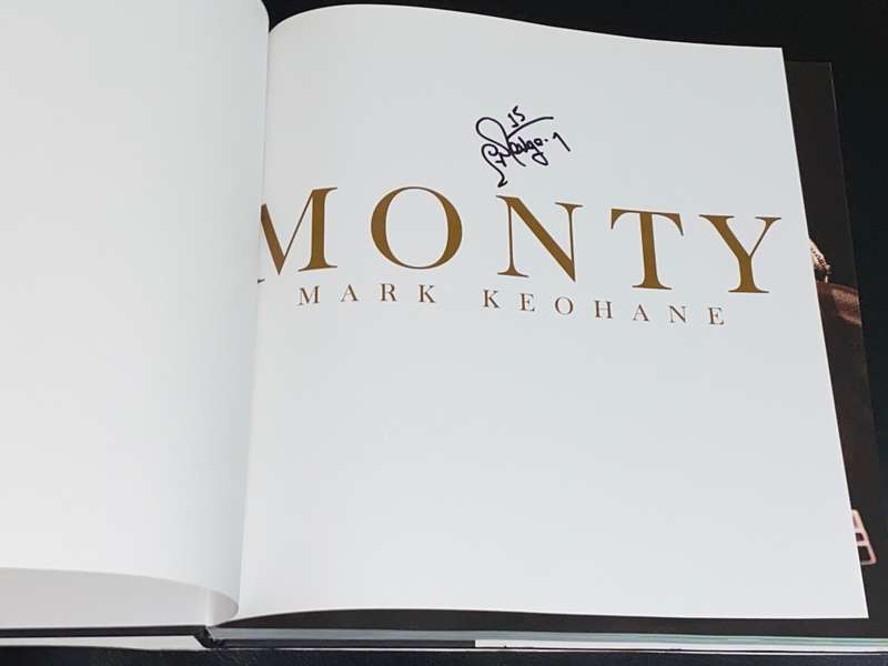 MONTY BY MARK KEOHANE SIGNED
