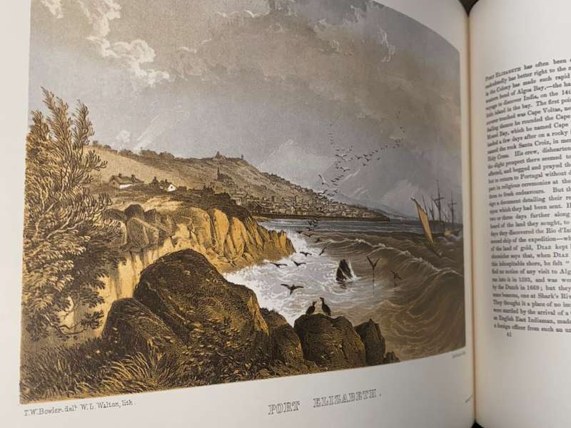 PICTORIAL ALBUM OF CAPE TOWN WITH VIEWS OF SIMONSTOWN, PORT ELIZABETH AND GRAHAMSTOWN BY T.W. BOWLER
