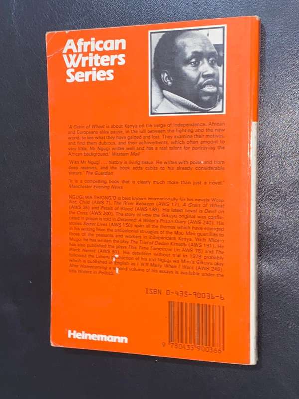 A GRAIN OF WHEAT BY NGUGI WA THIOBG`O 1986