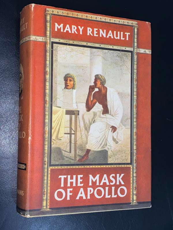 THE MASK OF APOLLO BY MARY RENAULT SIGNED
