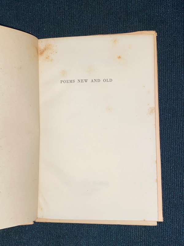 POEMS NEW & OLD BY EDITH SITWELL