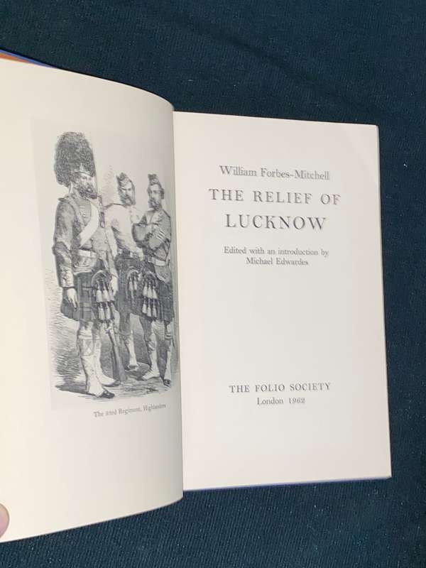 THE RELIEF OF LUCKNOW BY WILLIAM FORBES FOLIO SOCIETY 1962