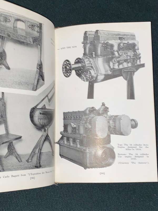 ETTORE BUGATTI A BIOGRAPHY BY W.F. BRADLEY