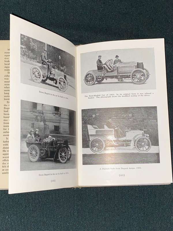 ETTORE BUGATTI A BIOGRAPHY BY W.F. BRADLEY