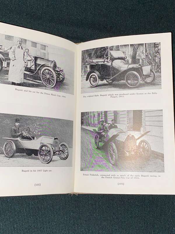 ETTORE BUGATTI A BIOGRAPHY BY W.F. BRADLEY