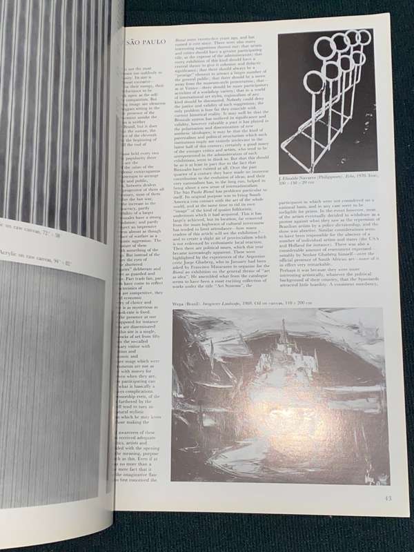 ART INTERNATIONAL 20 NOVEMBER 1971