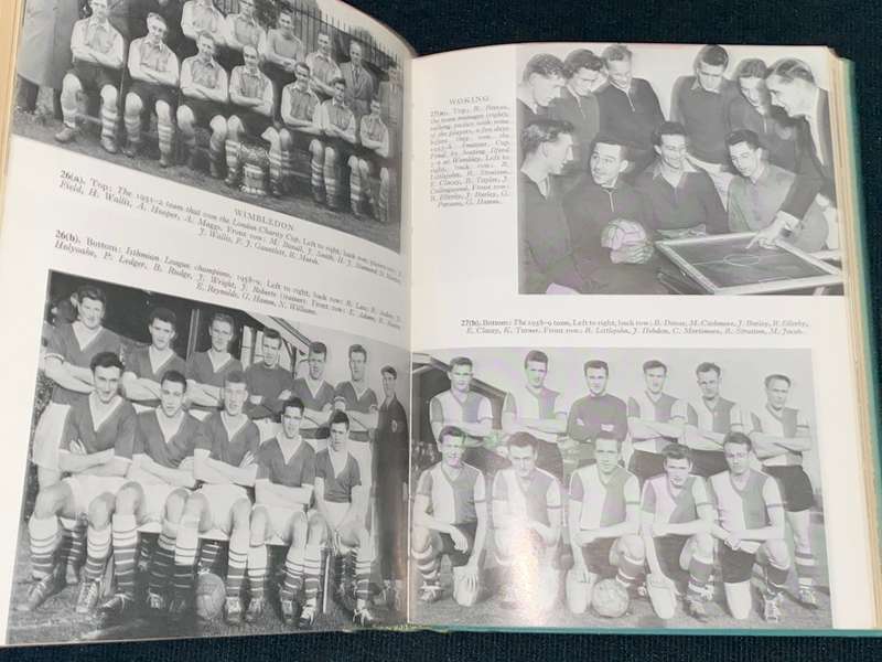 ASSOCIATION FOOTBALL EDITED BY A.H. FABIAN 4 VOLUMES 1961