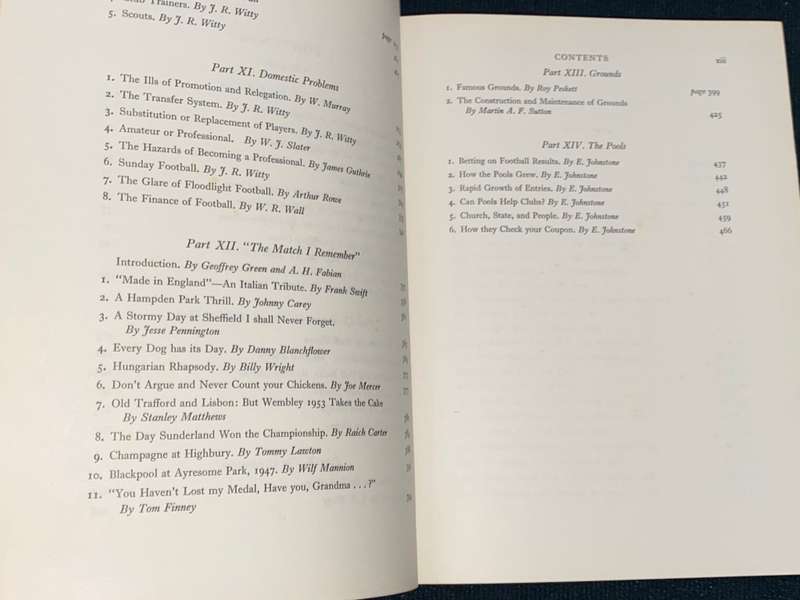 ASSOCIATION FOOTBALL EDITED BY A.H. FABIAN 4 VOLUMES 1961