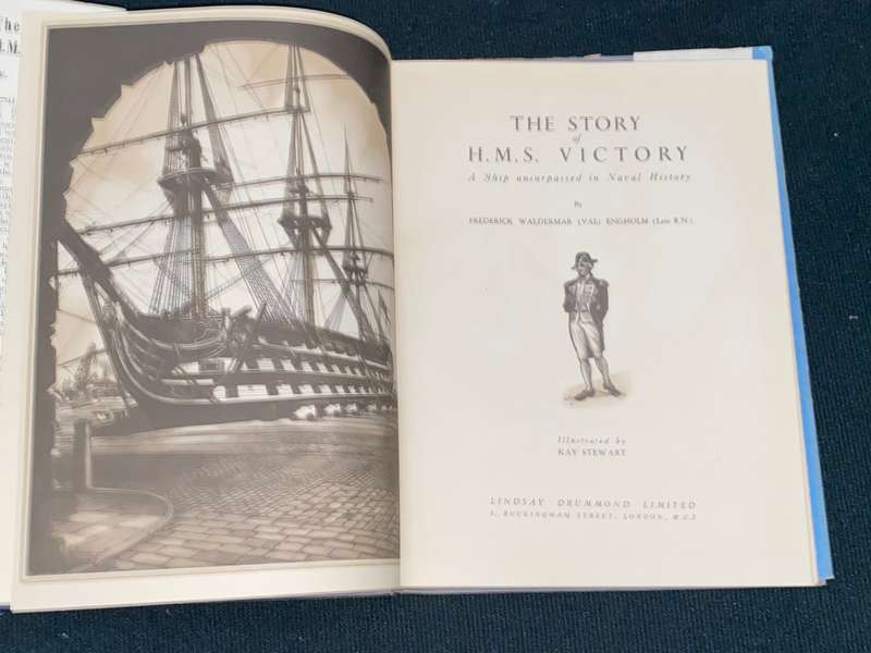 THE STORY OF H.M.S. VICTORY BY F.W. ENGHOLM ILLUSTRATED BY KAY STEWART