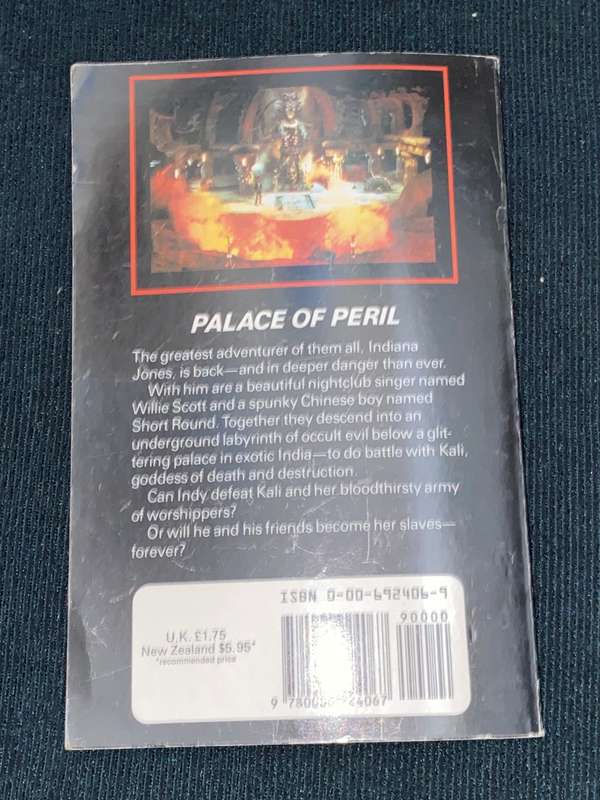 INDIANA AND THE TEMPLE OF DOOM A TALE OF HIGH ADVENTURE