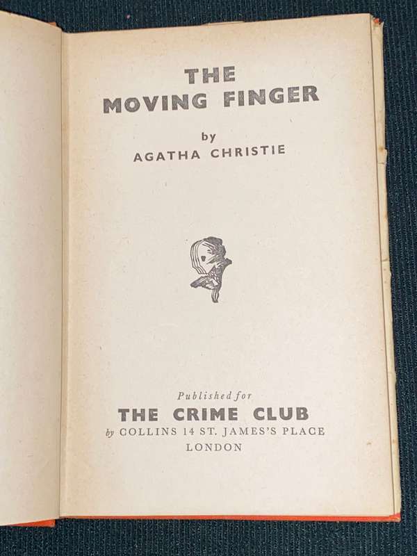 THE MOVING FINGER BY AGATHA CHRISTIE