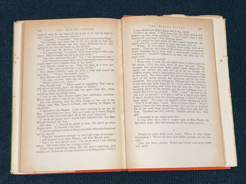 THE MOVING FINGER BY AGATHA CHRISTIE
