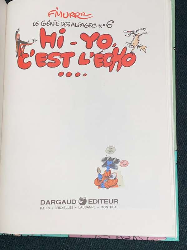 HI-YO C`EST L`ECHO .... 1981 COMIC FRENCH