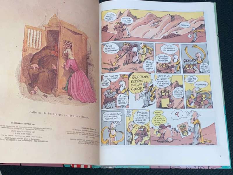 HI-YO C`EST L`ECHO .... 1981 COMIC FRENCH