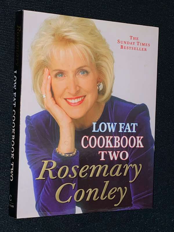LOW FAT COOKBOOK TWO ROSEMARY CONLEY SIGNED