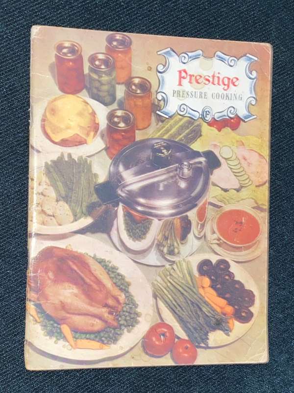 VINTAGE PRESTIGE PRESSURE COOKER RECIPES & INSTRUCTIONS