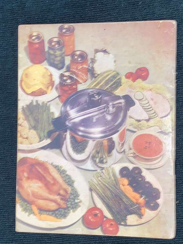 VINTAGE PRESTIGE PRESSURE COOKER RECIPES & INSTRUCTIONS