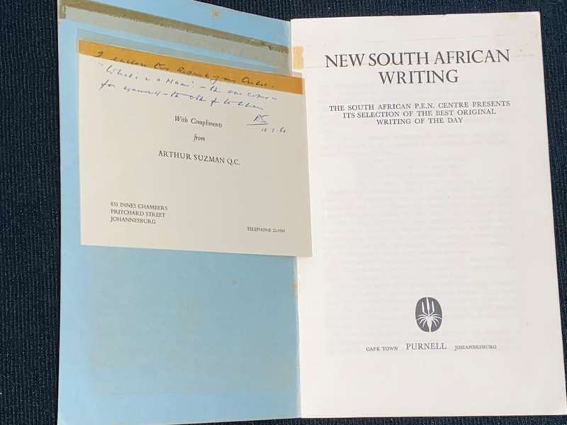 WHAT`S IN A NAME BY ARTHUR SUZMAN 1967 SIGNED