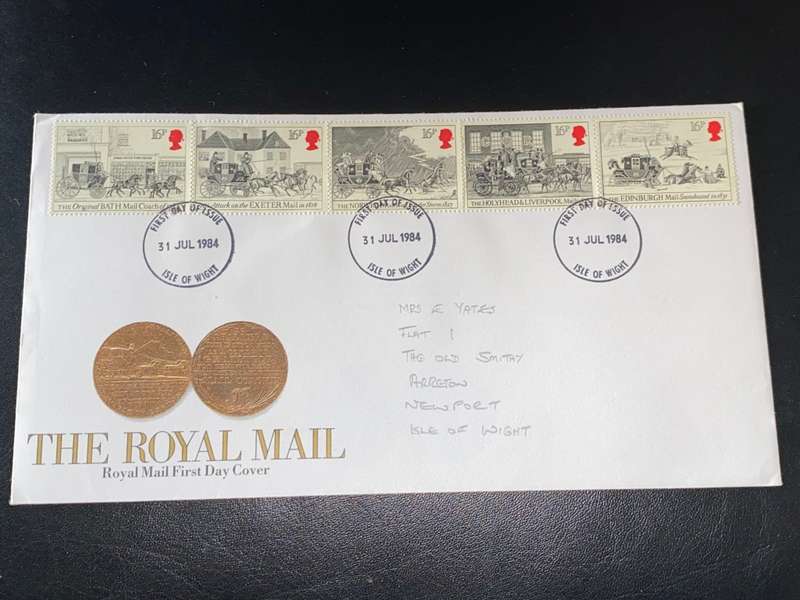 ROYAL MAIL FIRST DAY COVER JULY 1984