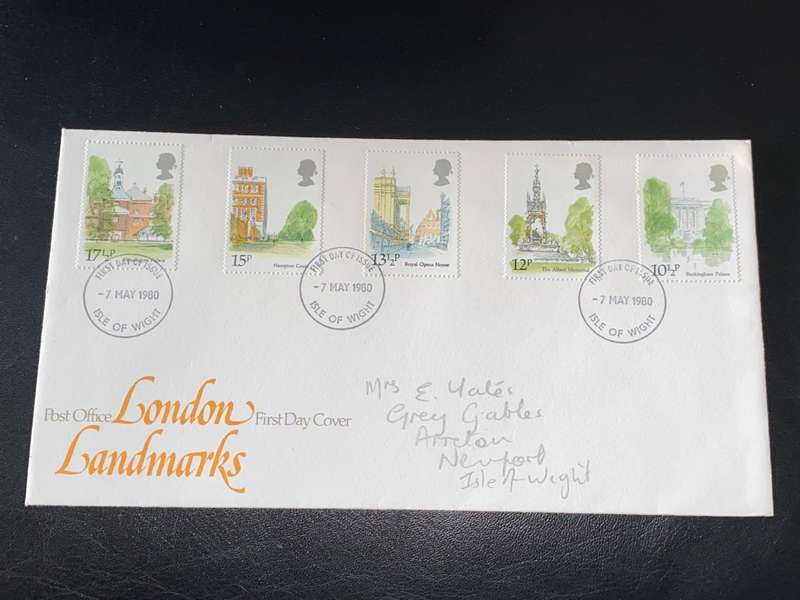 POST OFFICE LONDON LANDMARKS FIRST DAY COVER MAY 1980
