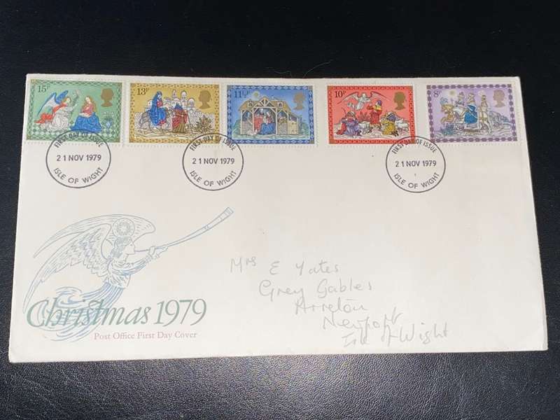 POST OFFICE CHRISTMAS FIRST DAY COVER NOV 1979